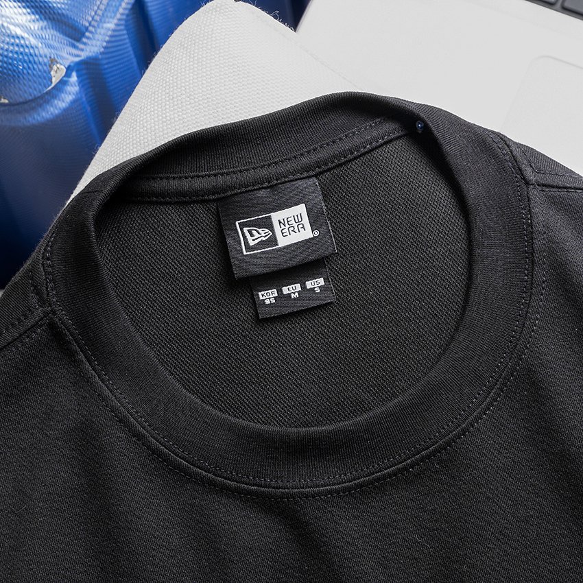 Áo thun New Era NBA Bulls-chính hãng-Đen logo đỏ