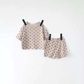 Bộ MinkyMom chấm bi bé gái