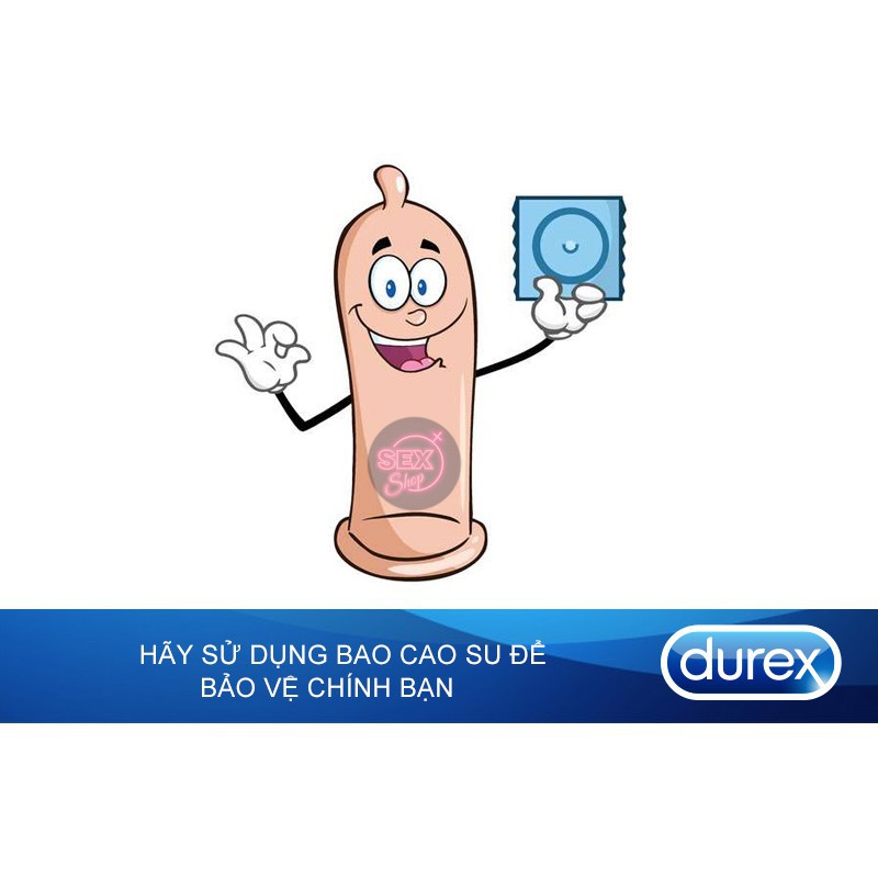 [Chuẩn Thái] Bao Cao Su Cao Cấp DUREX iNViSiBLE Hộp 3 Cái, Bcs Siêu Mỏng - Ôm Sát - Cảm Giác Thật Như Không Dùng