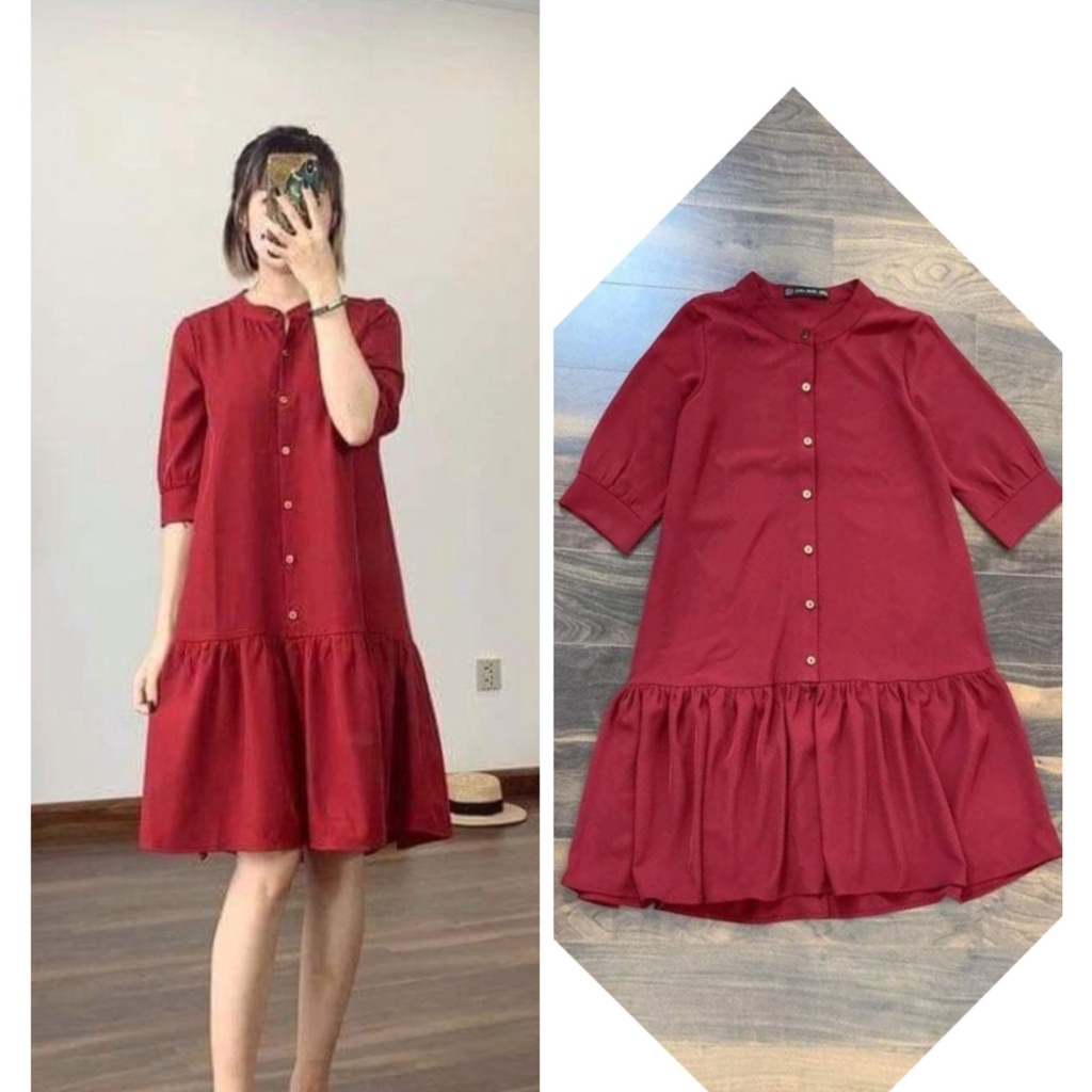 [SALE LỚN GIỮA NĂM] Đầm babydoll vải đẹp kiểu dáng dễ mặc, big size, bầu bì bon chen thoải mái [Có sẵn] [Ảnh thật] | BigBuy360 - bigbuy360.vn