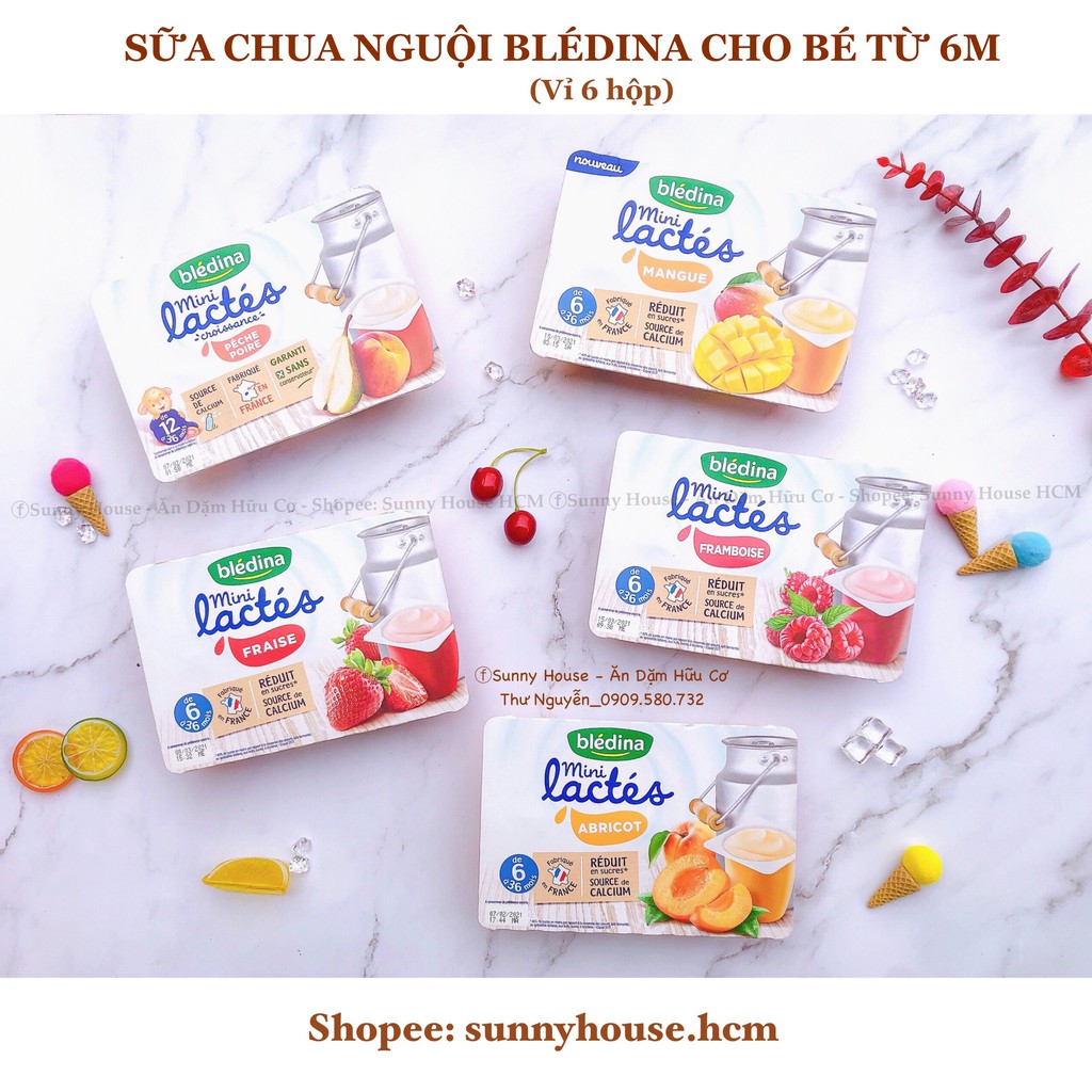 Sữa Chua Nguội Bledina Pháp Cho Bé 6m -12m