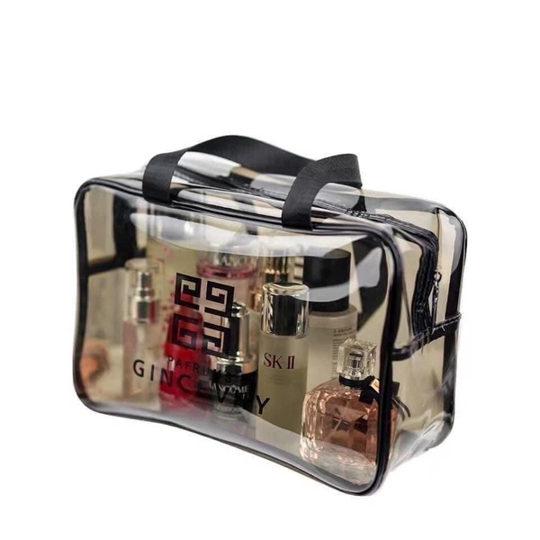 Sét 3 Túi Đựng Mĩ Phẩm Bằng Nhựa Chống Thấm Nước Đa Năng