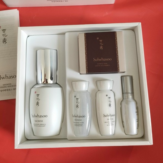 Tinh Chất Dưỡng Trắng Da Bạch Sâm Sulwhasoo Snowise Brightening Sẻum Set 50ml | BigBuy360 - bigbuy360.vn