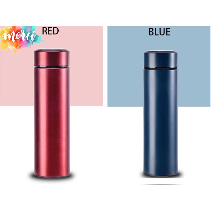 Bình giữ nhiệt hiển thị nhiệt độ cảm ứng 500ml ,nắp ngăn pha trà chất bảo hành 6 tháng