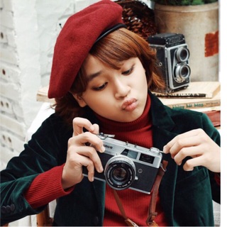 Mũ nồi DẠ đỏ nhập khẩu HÌNH THẬT