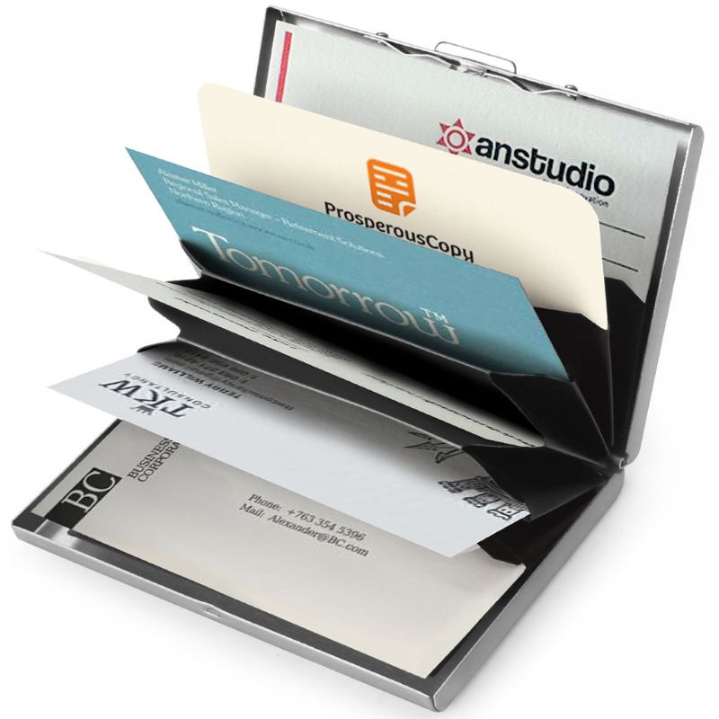 Ví Đựng Thẻ Tín Dụng Bằng Thép Không Gỉ Cho Nam