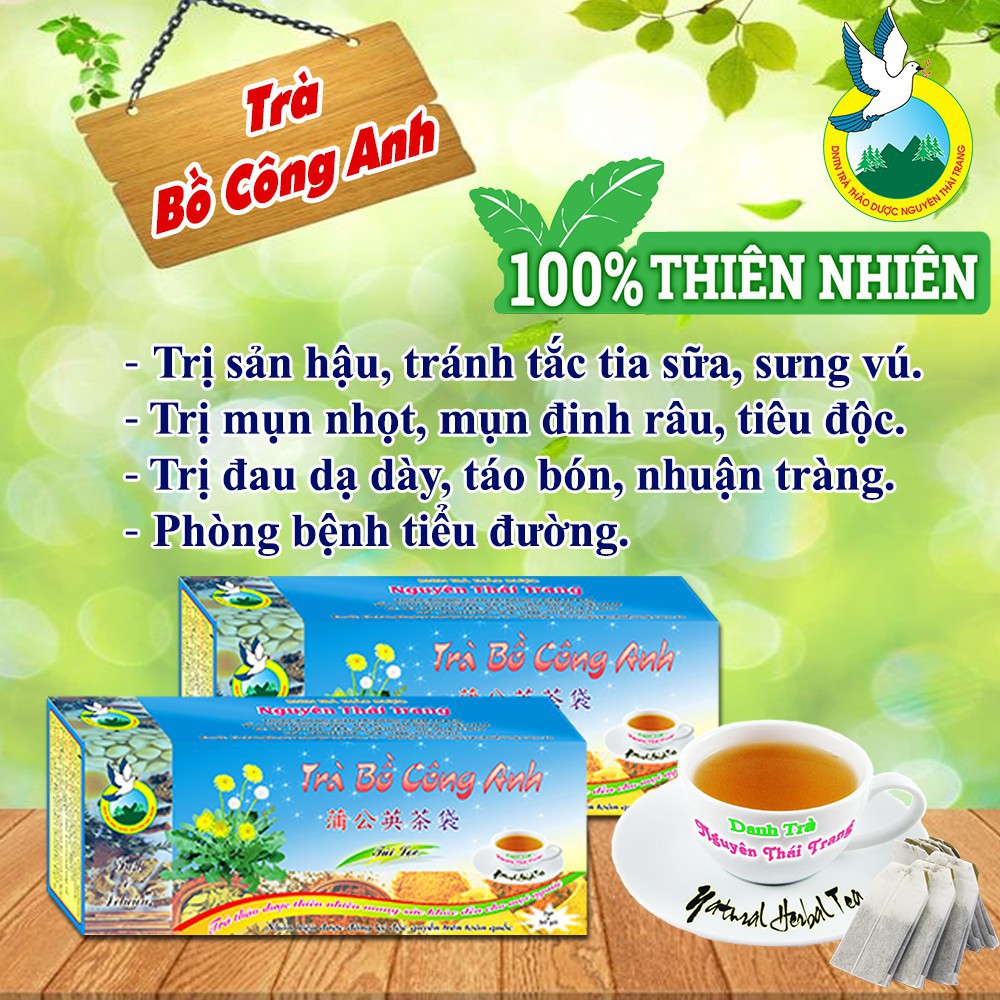 Trà Bồ Công Anh Túi Lọc (50 túi)