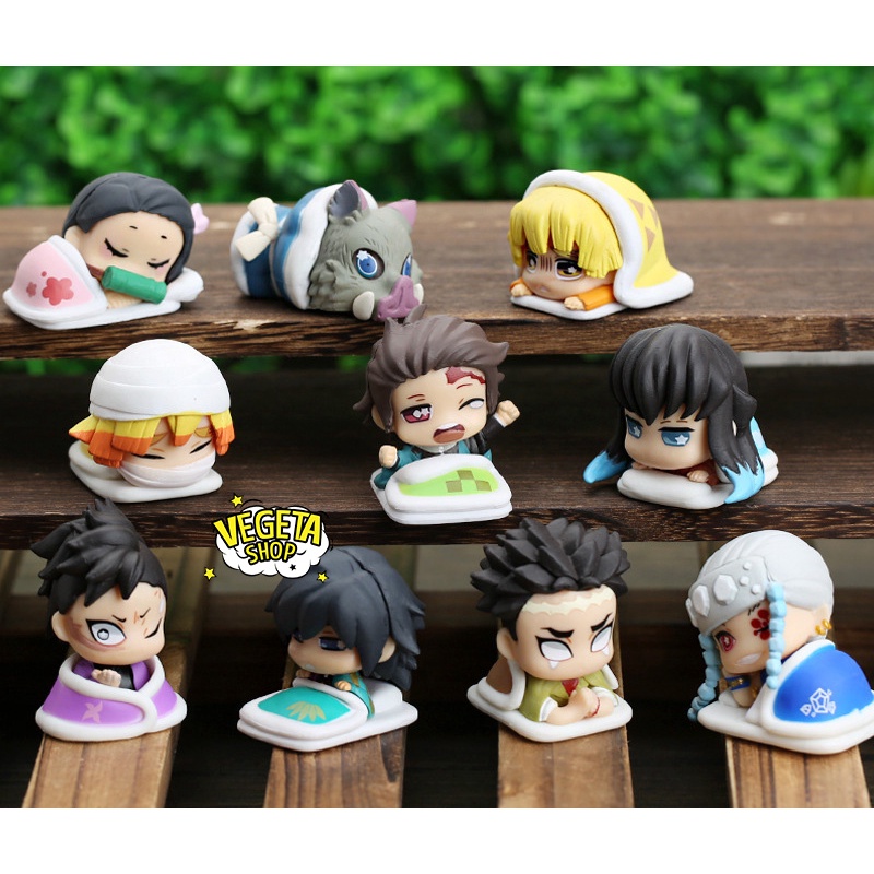 Mô hình Kimetsu No Yaiba - Thanh gươm diệt quỷ tư thế nằm ngủ - Q Posket Petit Vol 1 - Tùy chọn - Cao 4~5cm - Full box