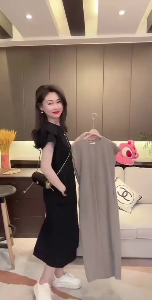 Váy V56, Đầm Suông Tay Cánh Tiên Hai Lớp Sang Chảnh From Rộng | BigBuy360 - bigbuy360.vn