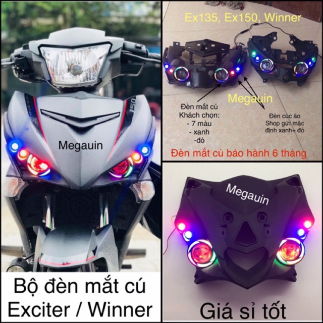 BỘ ĐÈN MẮT CÚ EXCITER / WINNER