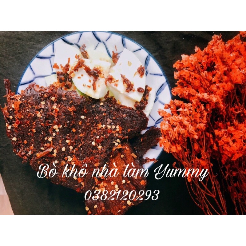 [MÃ VIEN2511 GIẢM 20K][ẢNH THẬT 100%] Bò khô miếng nhà làm nguyên chất giá rẻ thơm ngon chuẩn vị (100g, 200g, 500g, 1kg) | BigBuy360 - bigbuy360.vn