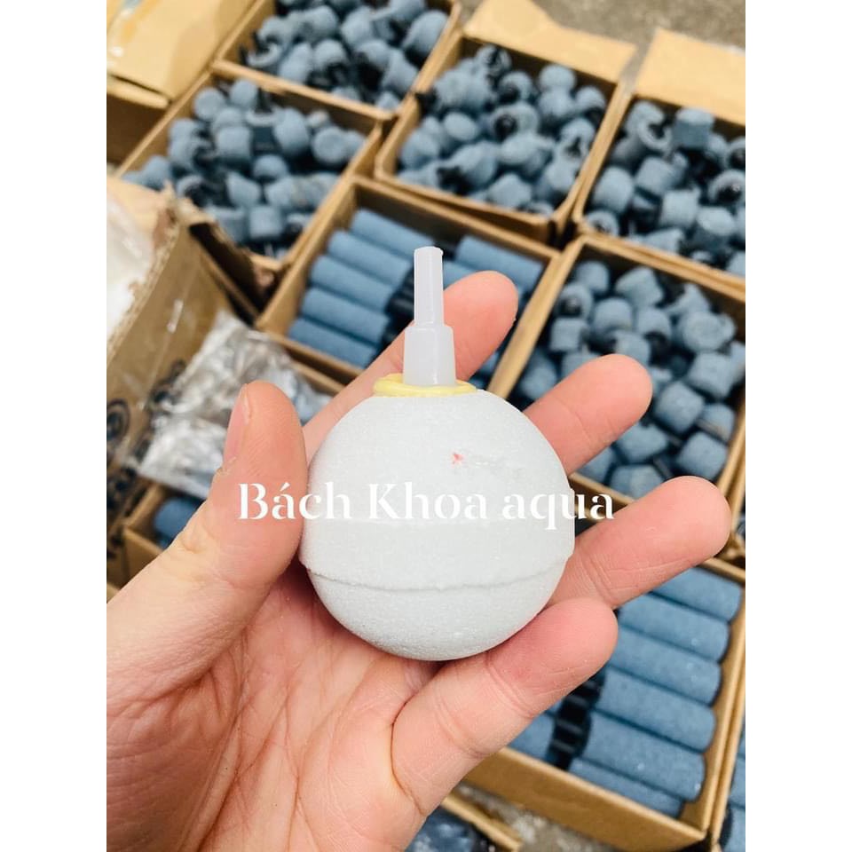 Qủa sủi Oxi Trắng và xám( dạng tròn)