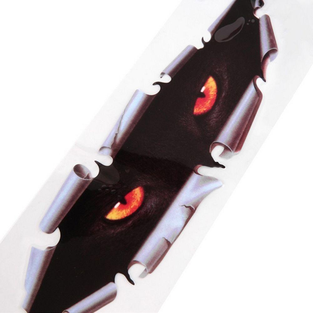 Miếng Dán Trang Trí Xe Hơi Hình Mắt Mèo Vui Nhộn