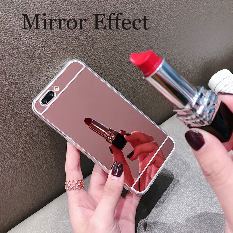 Ốp điện thoại silicone tráng gương cho Huawei Nova 3i/Y9 2018/Y9 2019/ Mate 20/Mate 20 Lite/Mate 20 Pro/Honor 8C