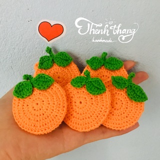 Túi đựng tỏi handmade (hình hoa quả)