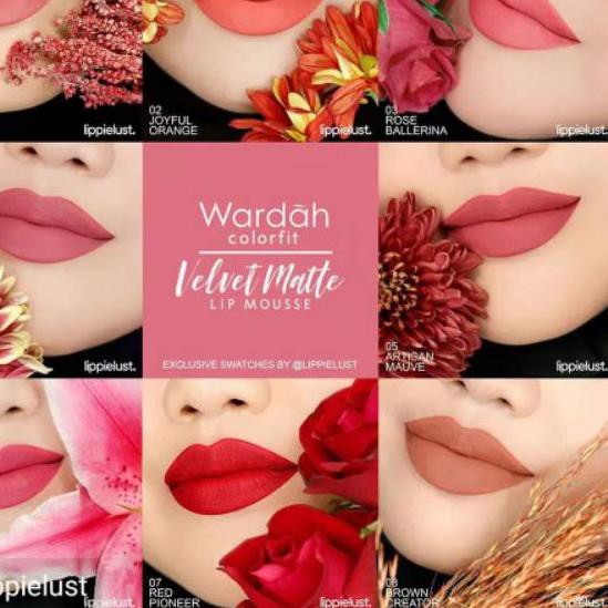 (Hàng Mới Về) Son Lì Màu Sắc Thời Trang Thương Hiệu Wardah | BigBuy360 - bigbuy360.vn