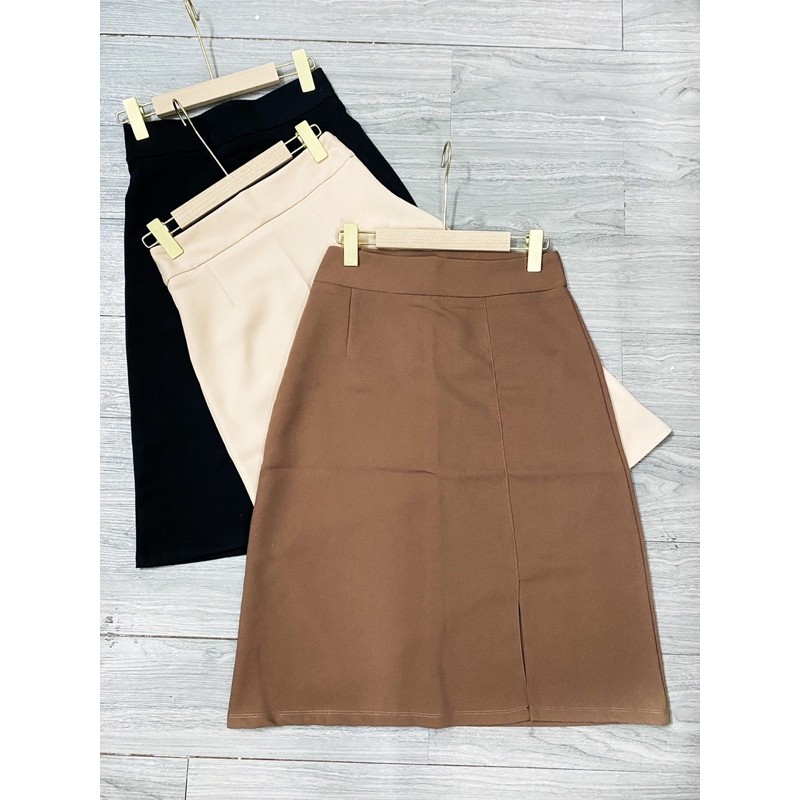 [ảnh thật] chân váy xẻ dài | BigBuy360 - bigbuy360.vn