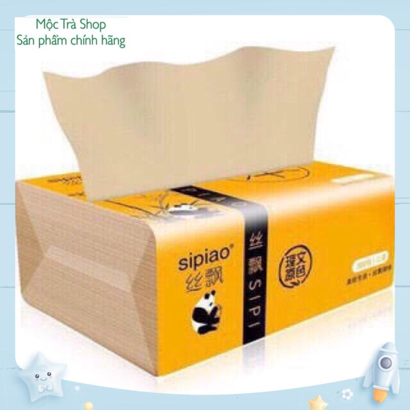 Giấy ăn gấu trúc siêu dai 300 tờ - Hàng nội địa