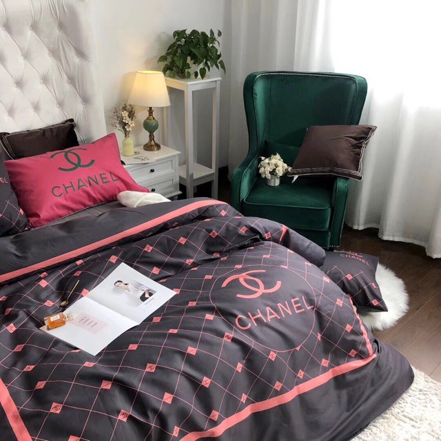 Sét chăn ga gối cotton thương hiệu cao cấp (4 món)