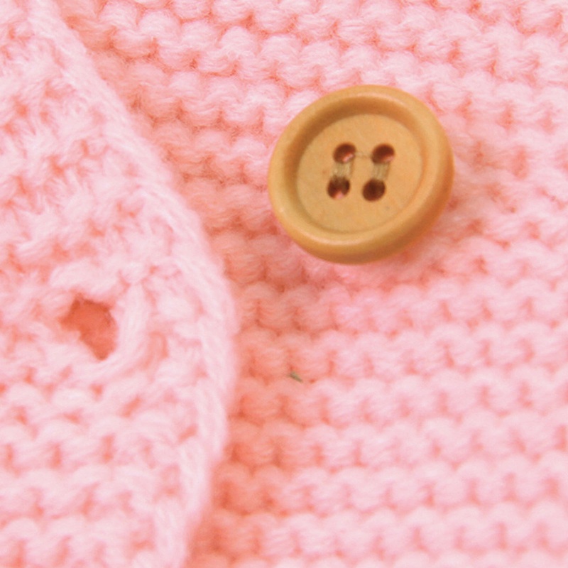 Chăn Quấn Em Bé Bằng Cotton Dệt Kim Hình Tai Thỏ Dễ Thương