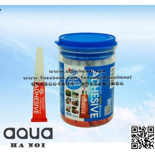 Keo dán rêu ADHESIVE - Keo dán rêu thuỷ sinh (1 tuýp)