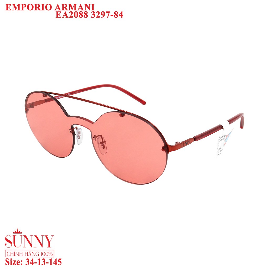 (Hàng chính hãng) Kính mát nam nữ Emporio Armani EA2088 màu sắc thời trang