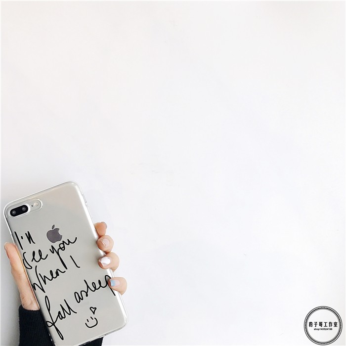 ốp lưng trong suốt kèm dây đeo cho điện thoại iphone 7/7plus | BigBuy360 - bigbuy360.vn