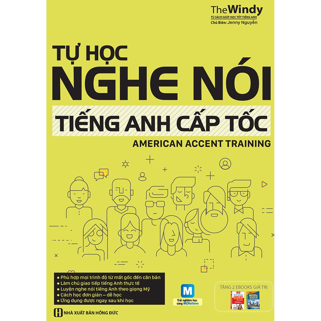 Sách - Tự Học Nghe Nói Tiếng Anh Cấp Tốc - American Accent Training