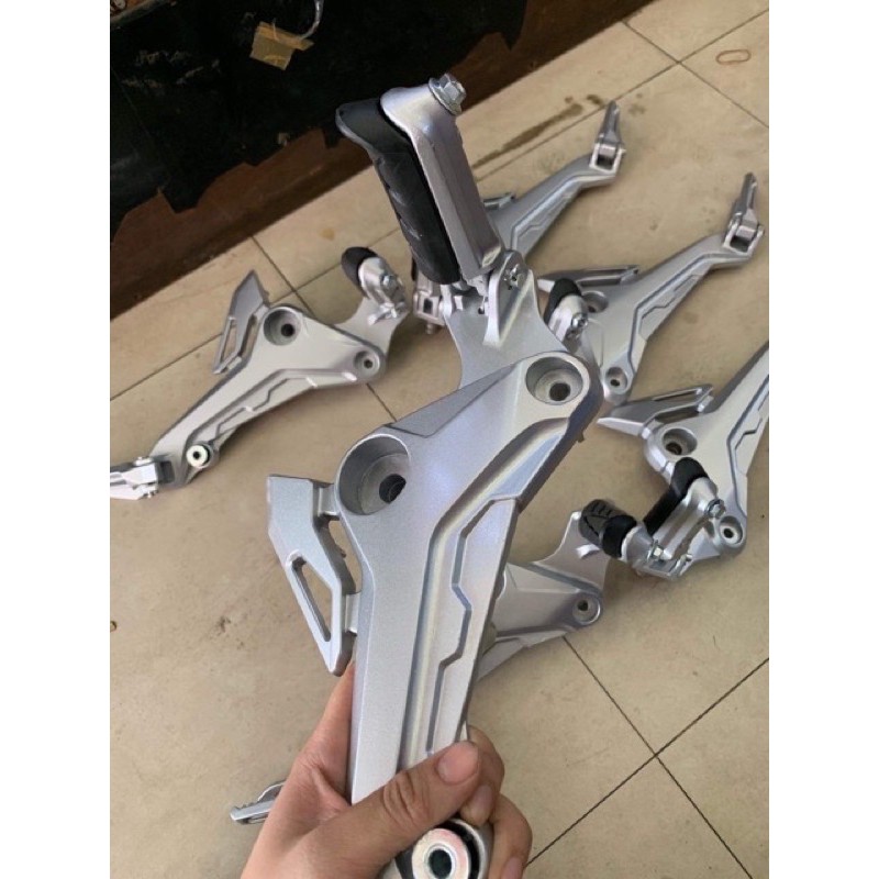 Gác chân nhôm bạc msx sf hàng 1:1 sắc nét