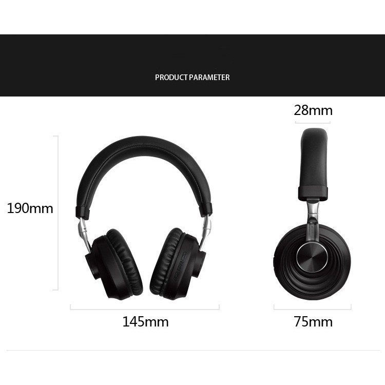 🎀FREESHIP🎀
 Tai Nghe Chụp Tai Bluetooth VJ083 Pro Bass Có Khe Gắn Thẻ Nhớ - Bảo Hành 1 Đổi 1