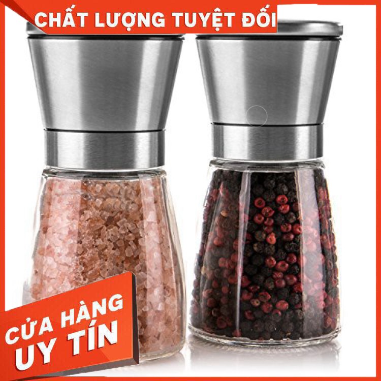 bán  sỉ lẻ Dụng cụ xay hạt tiêu inox 304 chuẩn 5* hàng  chuẩn đẹp dễ dùng