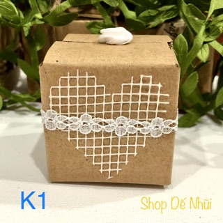 10 Hộp Giấy Đựng Quà 5x5x5cm [3]
