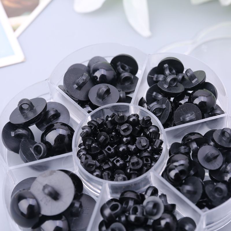 Bộ 182 Mắt Nấm DIY Cho Búp Bê Nhồi Bông