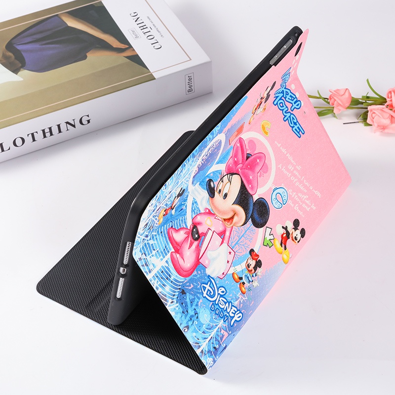 Ốp máy tính bảng họa tiết hoạt hình cho iPad 2/3/4 iPad Mini 54321 2017/2018 Air4 Air3 10.5 pro11 ipad9 8 7 10.2 Air 2 Pro9.7