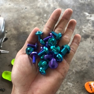 Ốc 6li15 gắn ốp bảng tên dàn áo mọi loại xe