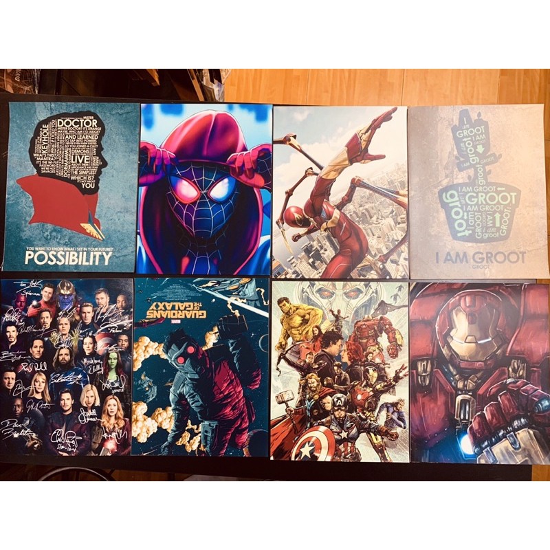 Poster Marvel hình dán tường