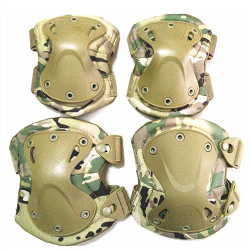 Tactical KneePad Elbow Knee Pad Quân đội Bảo vệ đầu gối Quân đội Airsoft Thể thao ngoài trời Làm việc Săn bắn Trượt băng An toàn Thiết bị Đầu gối