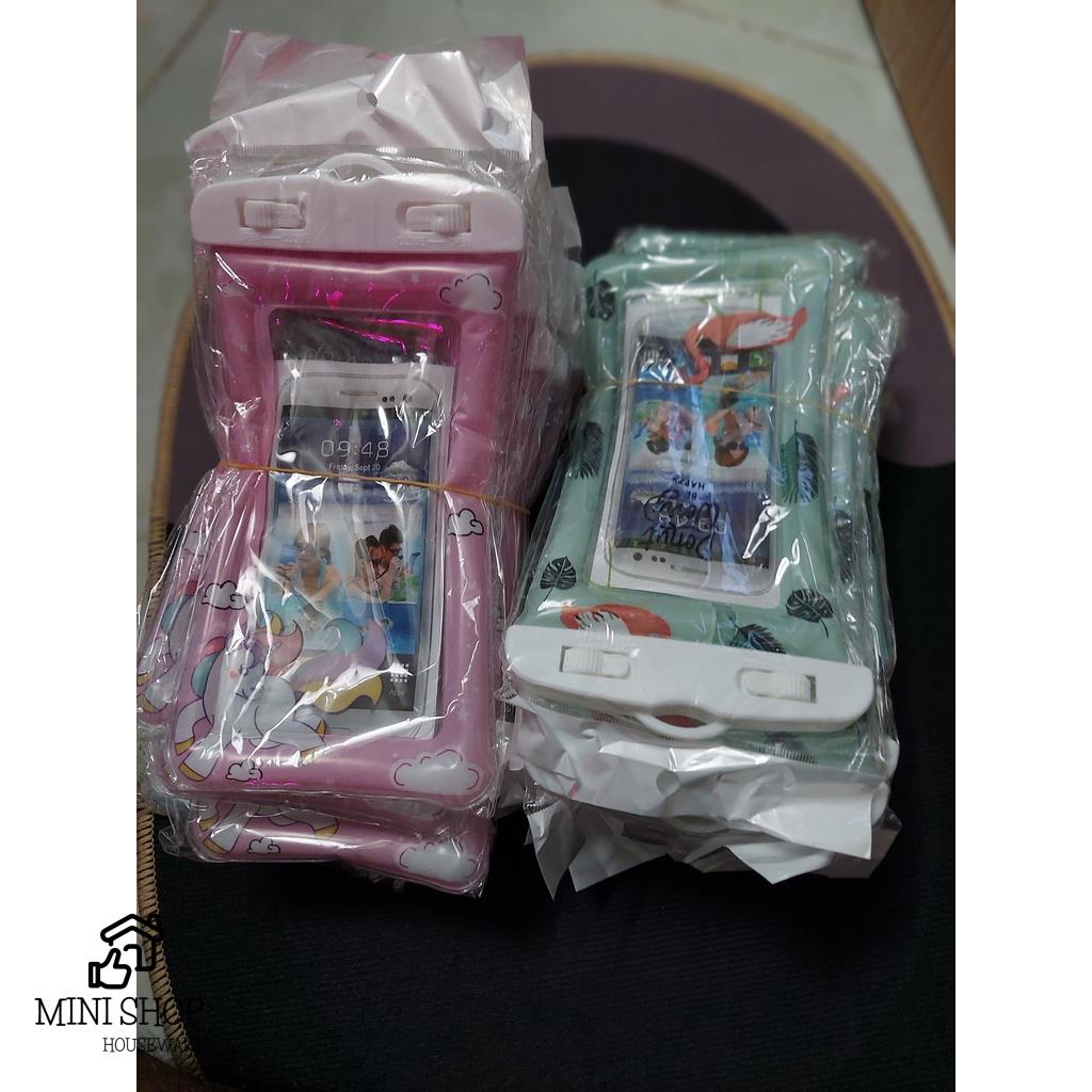 Túi Đựng Điện Thoại Vật Dụng Cá Nhân Chống Nước Dạng Phao Đi Biển, Hồ Bơi Chống Mất