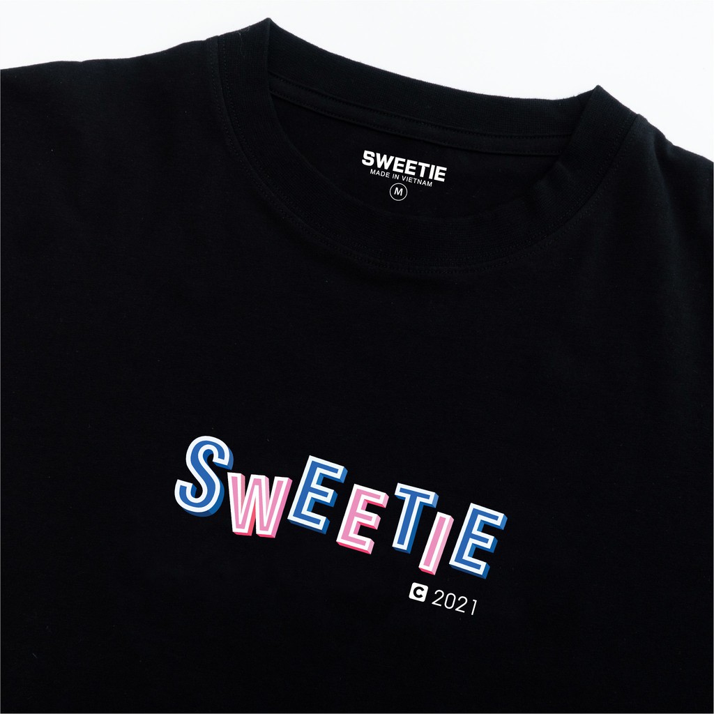 Áo thun SWEETIE LOVE Tee - Black - Unisex