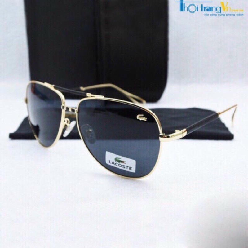 Kính nam cá sấu vuông Lacos Thời Trang Nam Cực Ngầu Con Cá Sấu Xịn Sò - chống tia uv400 - đi ngày đi đêm