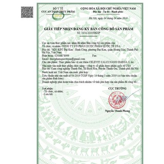 CELEVIT Calci Nano Omega3 bổ sung canxi