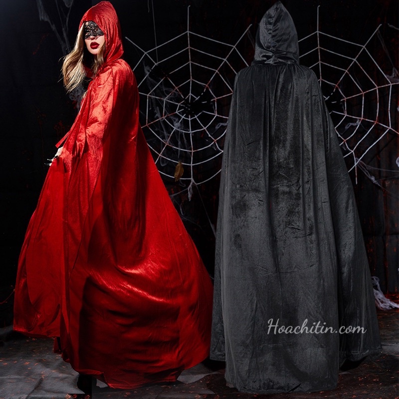 Áo Choàng Nhung hoá trang dự tiệc trang phục Halloween | BigBuy360 - bigbuy360.vn