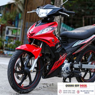 hốc gió exciter 2010 / 1 cặp đỏ đen vàng / lỗ mũi