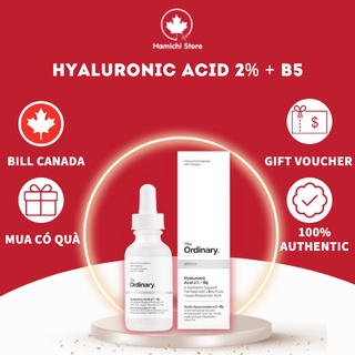 (Bill CANADA) Tinh chất Cấp ẩm & Phục hồi Hyaluronic Acid 2% + B5 The Ordinary