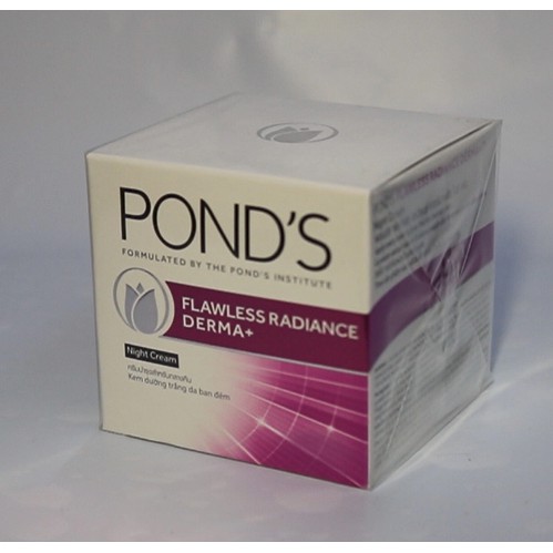 Kem Dưỡng Da Pond'S Flawless Radiance Derma+ Trắng Da Cao Cấp50G (ban đêm - night cream)