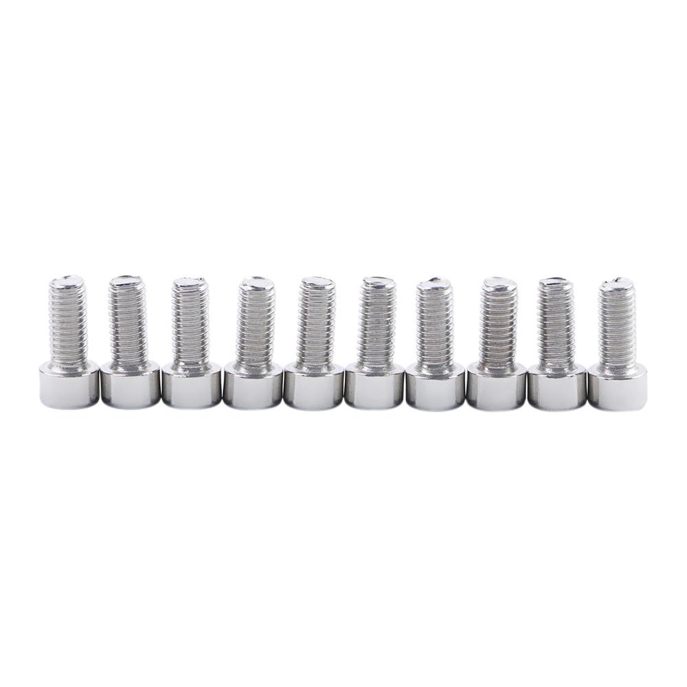 VANES1 Set 10 Ốc Vít Inox Gắn Giá Đỡ Bình Nước Cho Xe Đạp Leo Núi