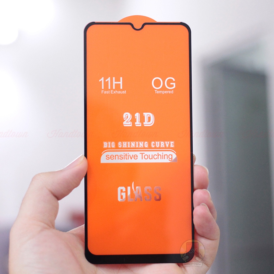 Cường Lực Realme C25Y 21D Trong Suốt Full Màn Chống Nước Chống Xước Chống Va Đập Handtown