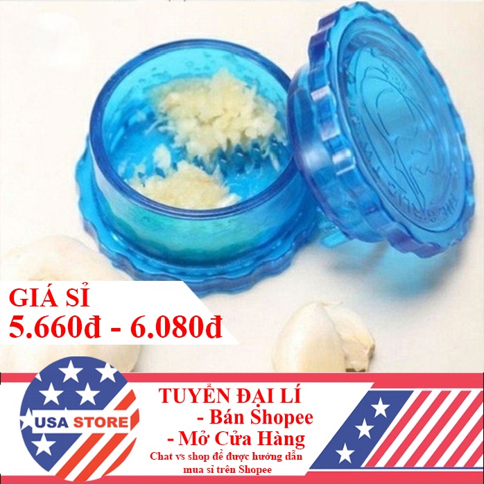 Dụng Cụ Xay Nghiền Ép Nhỏ Hành Tỏi Ớt Đa Năng - Đựng Hành Tỏi