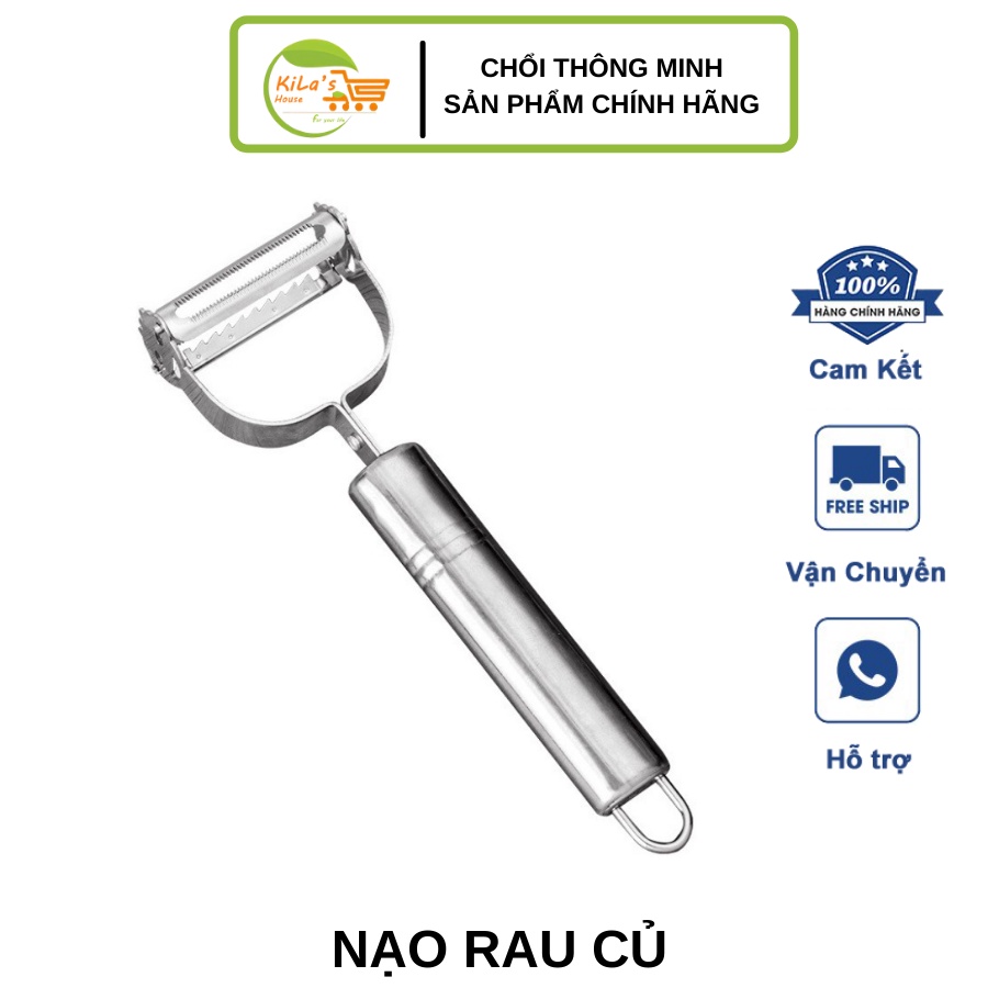 Nạo Gọt Rau Củ Quả  Bằng Inox Hàng Cao Cấp