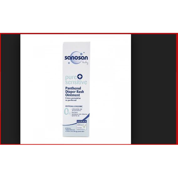 [SALE _SOCK]Kem hăm dành cho da chàm thể tạng và nhạy cảm Sanosan 100ml an toàn cho da bé